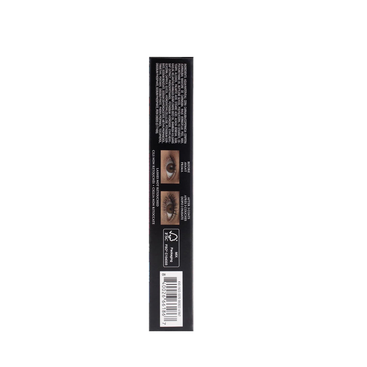 KVD Beauty Full Sleeve Long + Defined Tubing Mascara, Ink Black, 11 ml (0.37 fl oz)