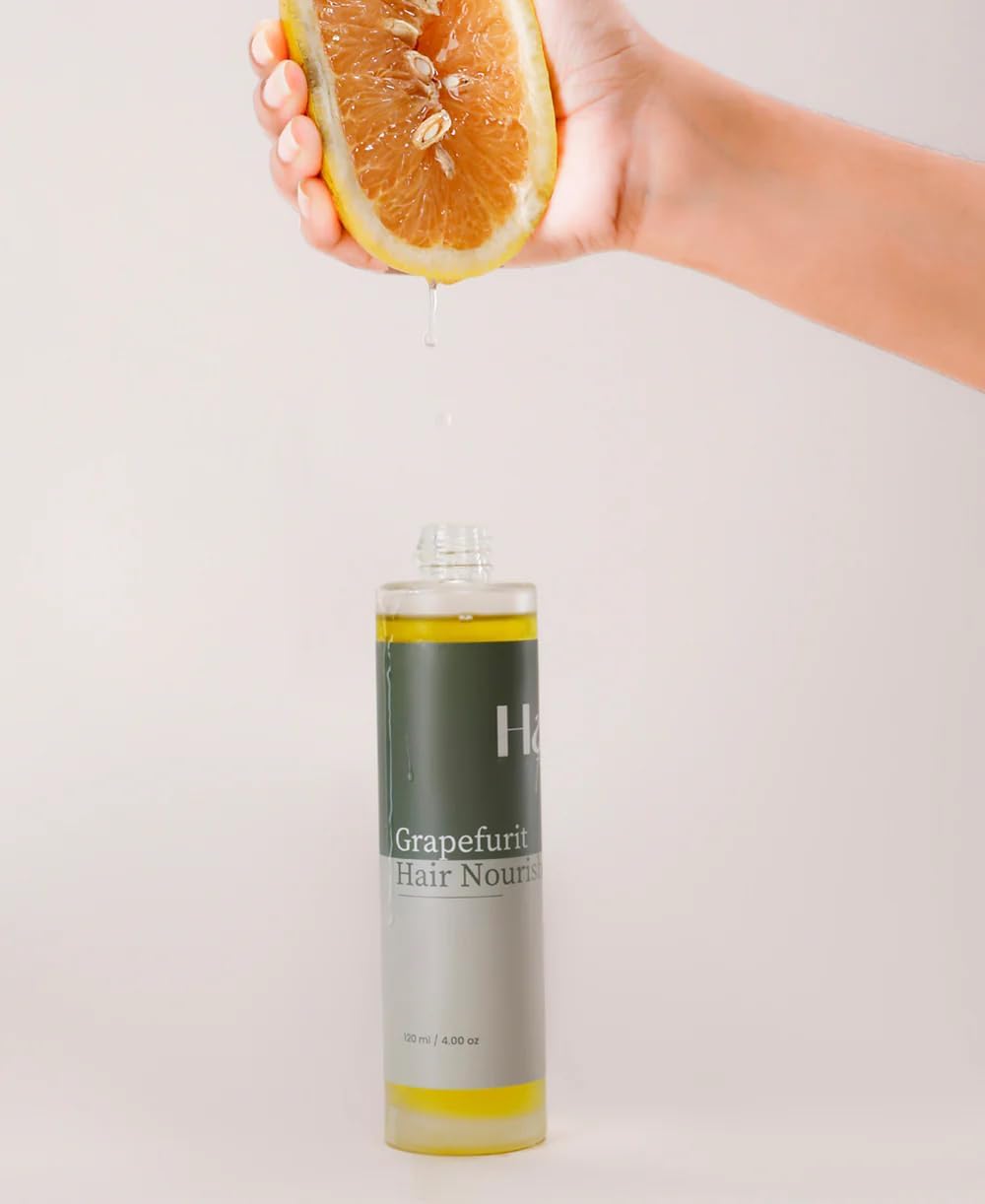 Hair Fusion 3-Pack Hair Oil Set, Batana Essence Oil, Grapefruit Hair Nourisher & Rosemary Growth Elixir, 120 ml Each (Total 360 ml)
