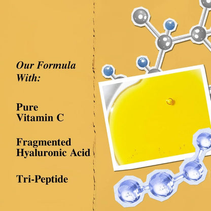 Kiehl's Powerful-Strength Eye Serum with 10% Pure Vitamin C, Tri-Peptide & Hyaluronic Acid, 15 ml