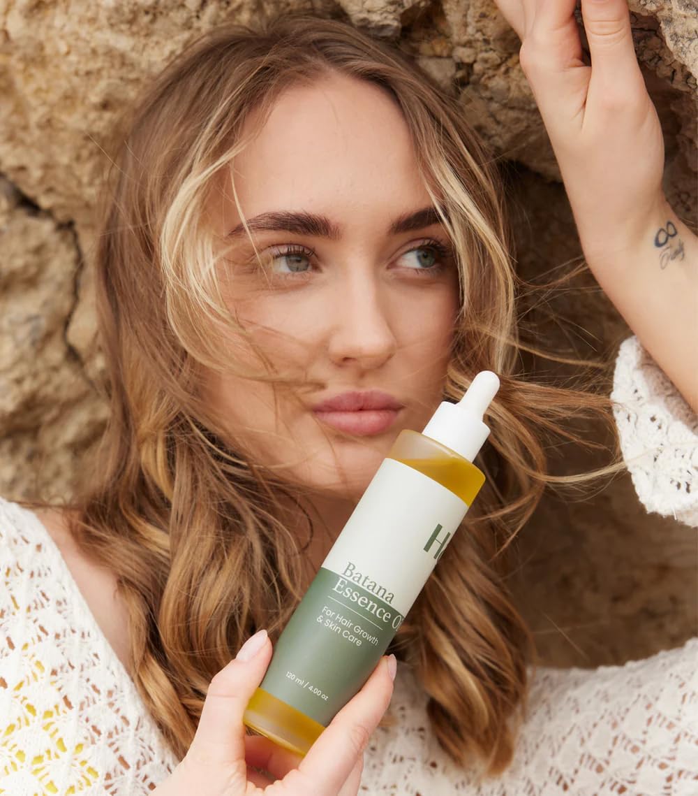 Hair Fusion 3-Pack Hair Oil Set, Batana Essence Oil, Grapefruit Hair Nourisher & Rosemary Growth Elixir, 120 ml Each (Total 360 ml)