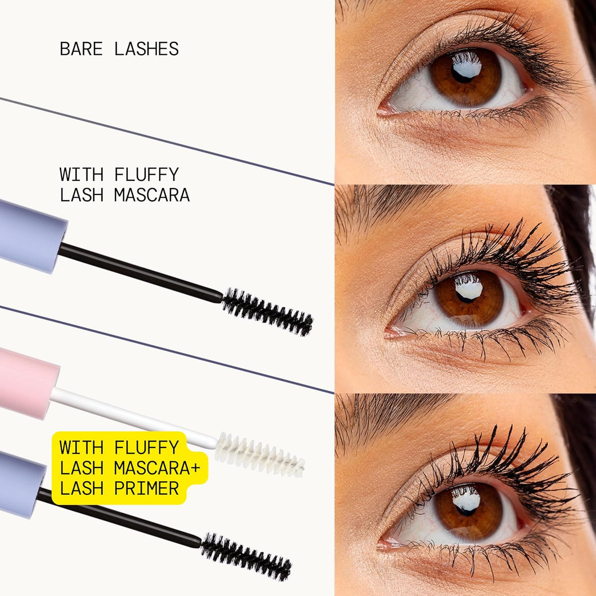 Pacifica Vegan Collagen Lash Serum & Clear Mascara Primer, Conditioning Formula with Vitamin B5 & E, 0.24 fl oz (7 ml)
