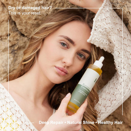 Hair Fusion 3-Pack Hair Oil Set, Batana Essence Oil, Grapefruit Hair Nourisher & Rosemary Growth Elixir, 120 ml Each (Total 360 ml)