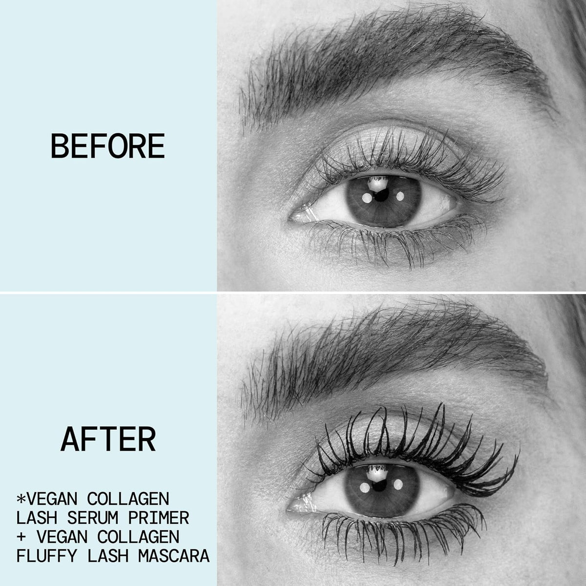 Pacifica Vegan Collagen Lash Serum & Clear Mascara Primer, Conditioning Formula with Vitamin B5 & E, 0.24 fl oz (7 ml)