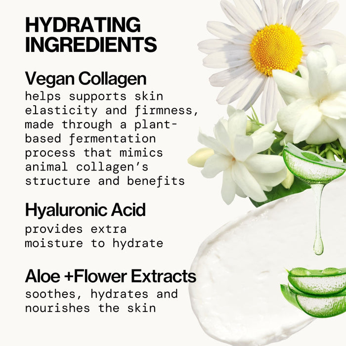 Pacifica Beauty Vegan Collagen Complex Serum, Hydrating Face Serum with Vegan Collagen & Botanical Extracts, 1 fl oz (29 ml)