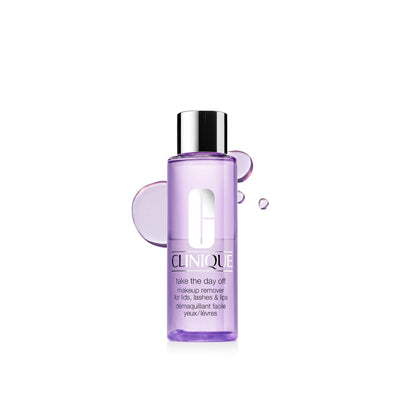 Clinique Take The Day Off Liquid Makeup Remover for Lids, Lashes & Lips, Oil-Free Makeup Remover, 6.7 fl oz (200 ml)