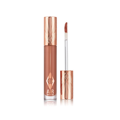 Charlotte Tilbury Airbrush Flawless Lip Blur Liquid Lipstick, Soft Pink, 0.22 fl oz (6.8 ml)