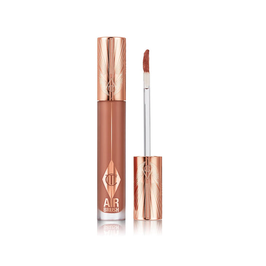 Charlotte Tilbury Airbrush Flawless Lip Blur Liquid Lipstick, Soft Pink, 0.22 fl oz (6.8 ml)