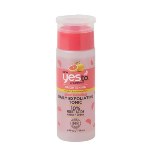 YesTo Grapefruit Glow-Boosting Exfoliating Tonic 118ml X 3